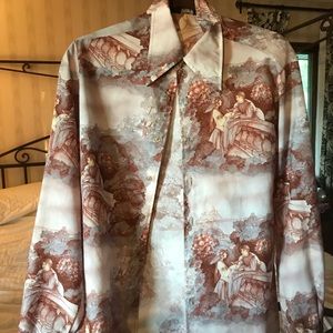 Vintage 70s poet shirt authentic